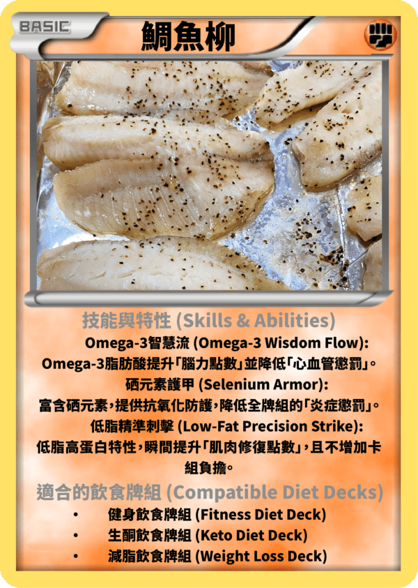 焗鯛魚柳 meal prep HK 健康餐盒食材，低脂高蛋白即食魚柳