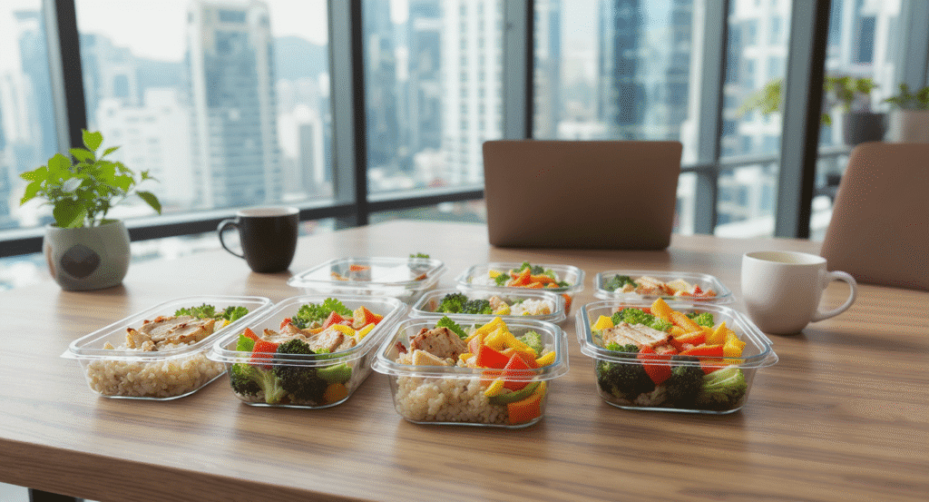 香港上班族健身餐盒增肌減脂指南2025